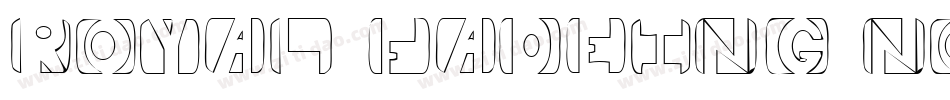 Royal Fadeing Normal字体转换